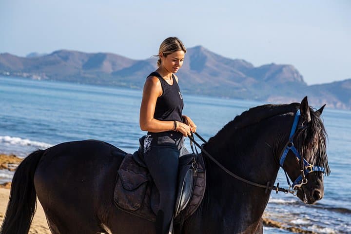 3-Hour Beach Horse Riding in Alcudia Bay — Can Picafort Equestrian Tour photo 3