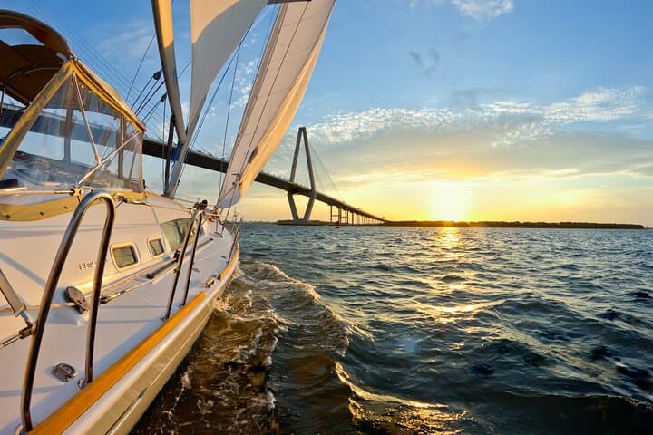 Private Sunset Sail on Fate: 50ft Luxury Yacht in Charleston Harbor photo 3