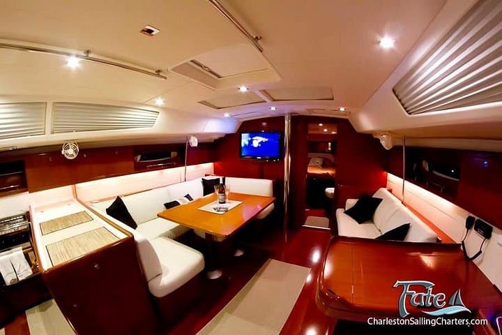 Private BYOB Afternoon Sail on 50ft Yacht Fate in Charleston Harbor photo 3