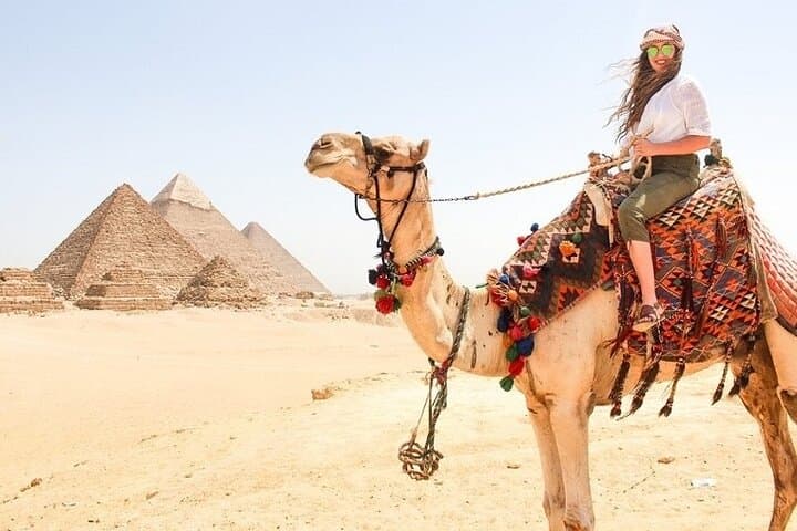 Pyramids Camel Ride from Cairo — Camelback Views of Giza Plateau photo 3