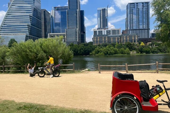 Electric Pedicab Tour of Austin — Private Mural, Capitol & Lady Bird Lake Ride photo 3