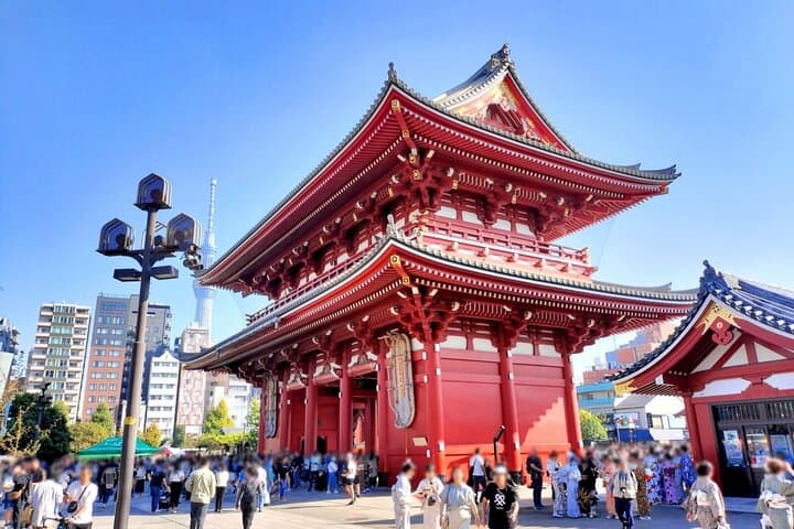Asakusa Walking Tour: Traditional Tokyo, Taiko Drumming & Sumida Park Views photo 1