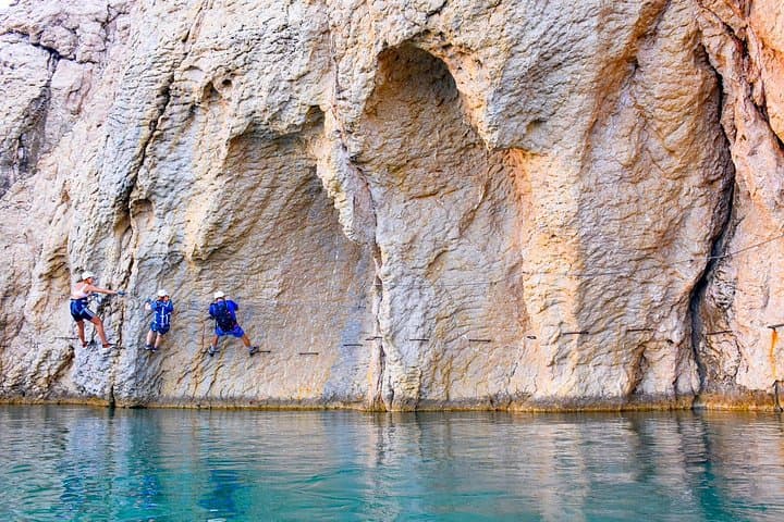 Life on Mars and Via Ferrata: Coastal Climb from Metajna to Slana Bay photo 3