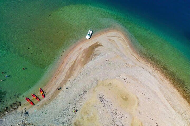 Kayak + Via Ferrata Around Lun's Ancient Olive Gardens photo 3