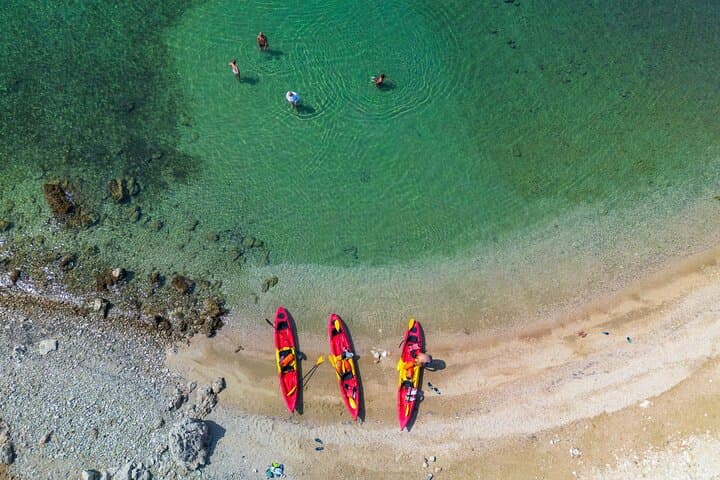Kayak + Via Ferrata Around Lun's Ancient Olive Gardens photo 5