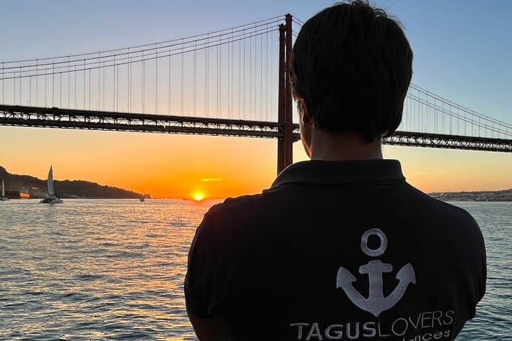 Lisbon Tagus Engine Boat: Noon & Sunset History Cruise