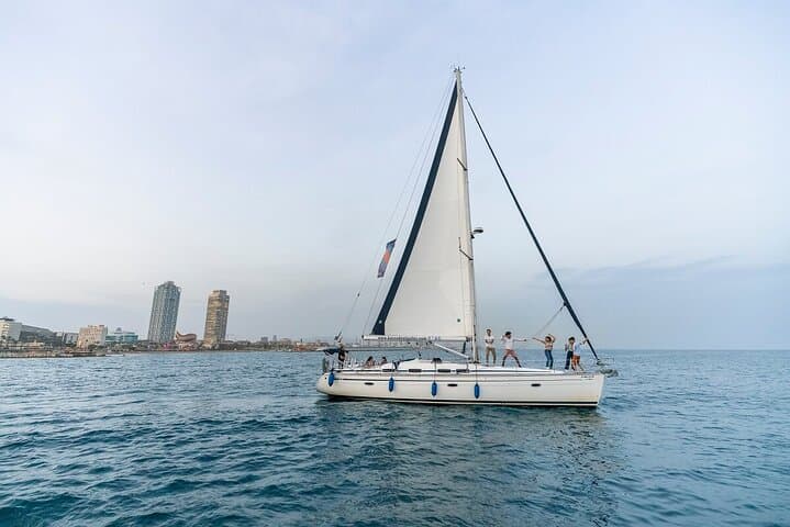 Barcelona One-Hour Sailing Cruise from Port Olímpic with Drinks & Snacks photo 2