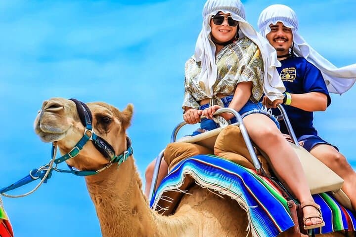 Migriño Camel Ride & UTV Combo — Camel Safari, Dune ATVs & Tequila Tasting in Cabo
