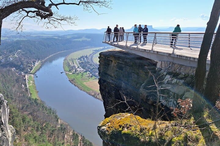 Bohemian & Saxon Switzerland Day Trip from Prague: Bastei Bridge, Pravčická Gate & Tisá Rocks photo 3