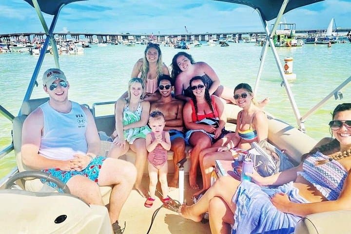 Half-Day Pontoon Rental to Crab Island — Destin & Fort Walton Beach photo 3