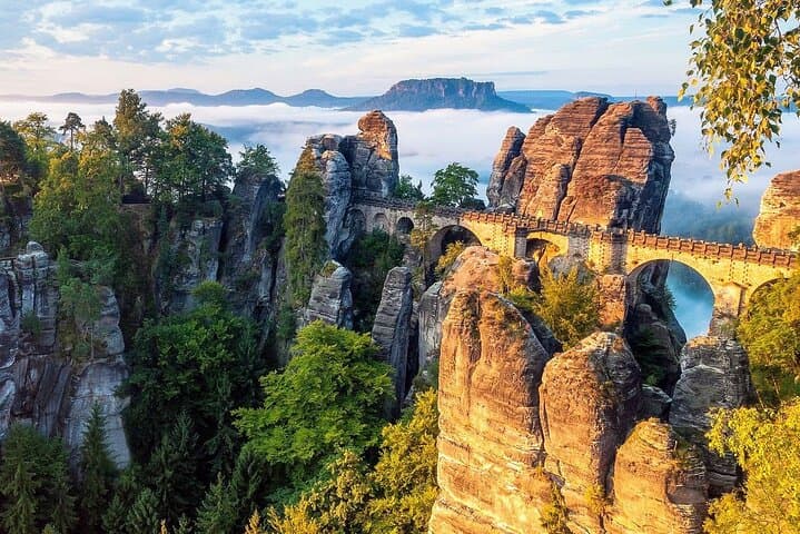 Day Trip to Bastei, Pravcicka Gate & Tisa Rocks from Dresden