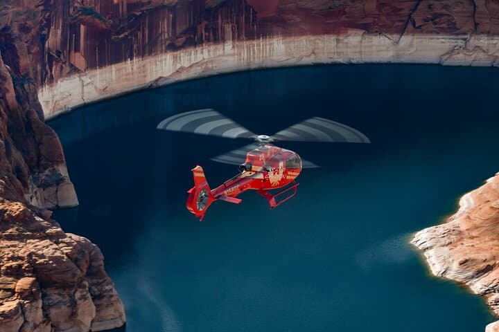 Tower Butte Helicopter Tour — Page AZ Aerial Landing over Lake Powell & Horseshoe Bend photo 5