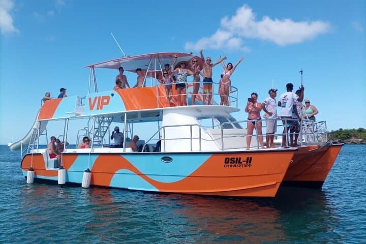 VIP Boat Ride & Snorkeling in Sosua Bay — Sunset Cruise from Puerto Plata