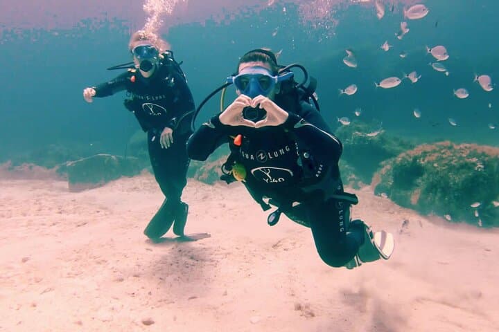 Comino Blue Lagoon Dives: P31 Wreck & Santa Marija Caves Half-Day Boat Trip photo 1