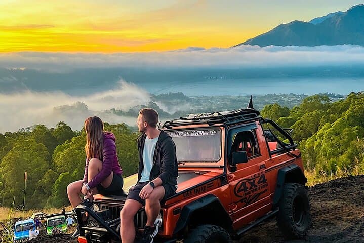 Kintamani Sunrise Jeep Tour: Mount Batur, Black Lava & Coffee photo 2