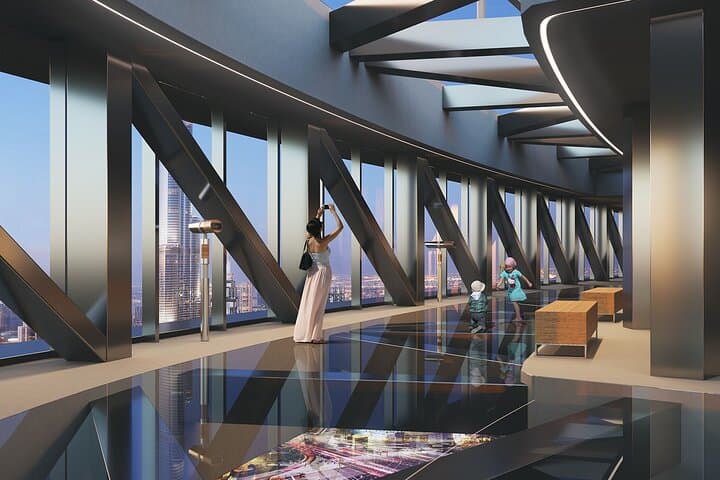 Sky Views Dubai Observation Deck & Glass Slide — Downtown Burj Khalifa Views photo 4