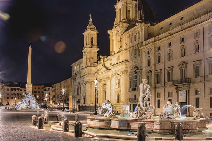 Rome Night Golf Cart Tour: Pizza, Gelato & Iconic Sights photo 4