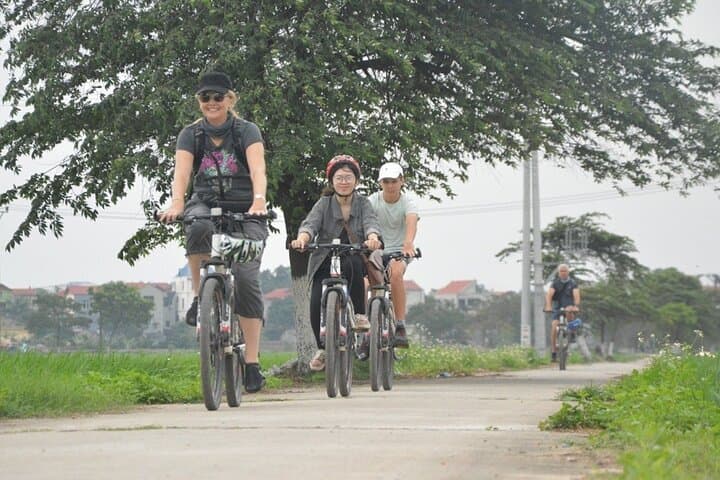 Hanoi Countryside Bike Tour — Long Bien Bridge, Co Loa & Local Food Tasting photo 2