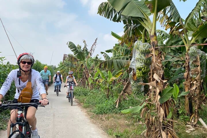 Hanoi Countryside Bike Tour — Long Bien Bridge, Co Loa & Local Food Tasting photo 6