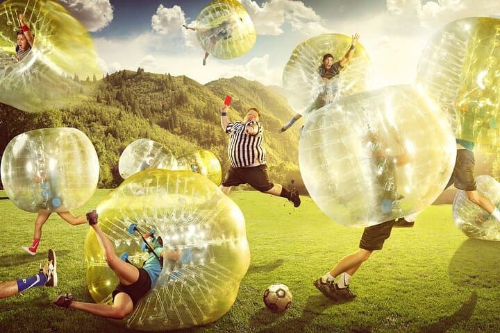 Bubble Football Bucharest: Inflatable Soccer Games & Urban Team-Building photo 3