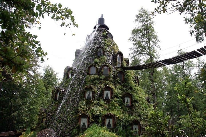 Huilo Huilo Reserve Day Tour from Valdivia — Waterfalls, Caverns & Montaña Mágica