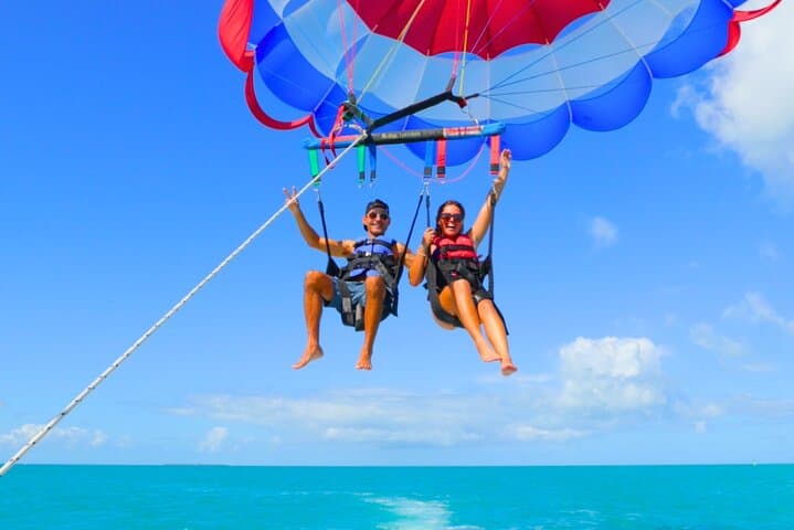 Parasailing over the Historic Key West Seaport: Soar Above Key West's Harbor photo 5