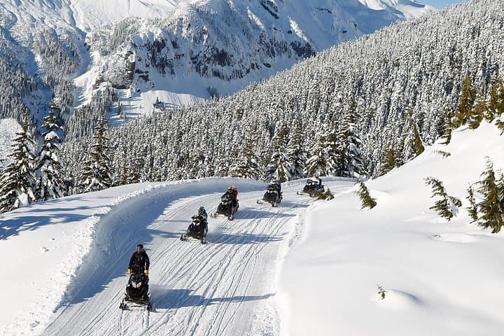 Family Snowmobile Tour in Whistler — Callaghan Valley Backcountry Ride photo 3