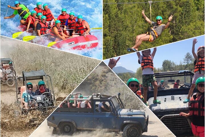 Köprülü Canyon Super Combo: Rafting, Zipline, Jeep & Buggy Adventure photo 2