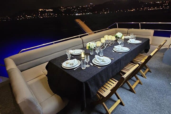 Sunset on the Bosphorus: Luxury Yacht Cruise in Istanbul photo 4