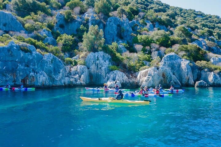 Kekova Sea Kayaking: Private Tour of the Lycian Sunken City & Simena Castle photo 5