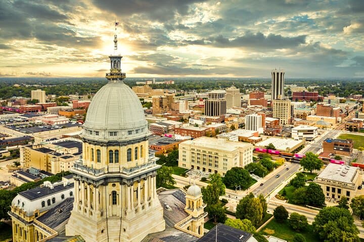 Springfield Self-Guided Lincoln Walking Audio Tour — Historic Downtown Route