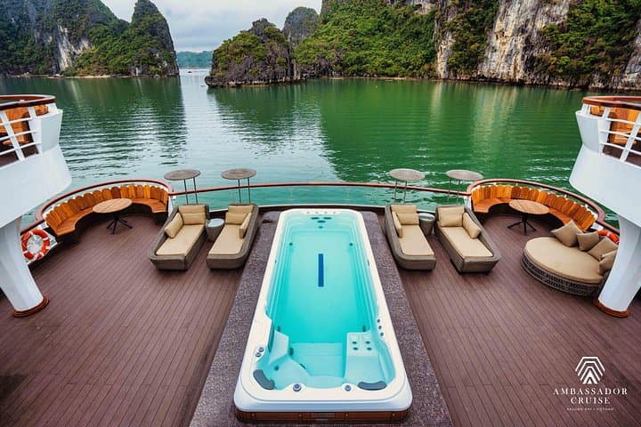 Ambassador Luxury Day Cruise in Halong Bay — Hanoi Transfers & Premium Buffet photo 6