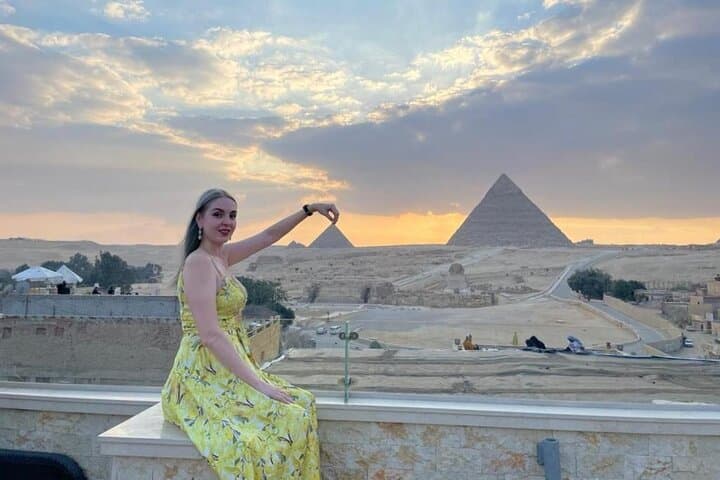 Giza Pyramids & Nile Felucca Day Tour from Cairo: Pyramids, Sphinx and River Glide photo 5