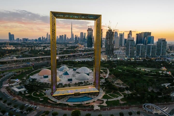 Dubai Frame Admission — 150m Sky Deck, Glass Bridge & City Views photo 4