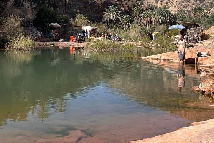 Half-Day Guided Visit to Paradise Valley from Agadir — Kasbah Views, Souk & Natural Pools