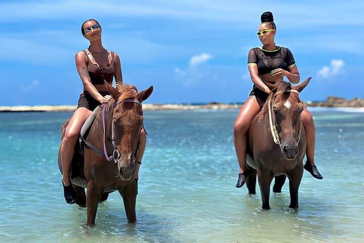 Bamboo Rafting and Horseback Swim from Montego Bay: A 3–4 Hour River-and-Sea Combo