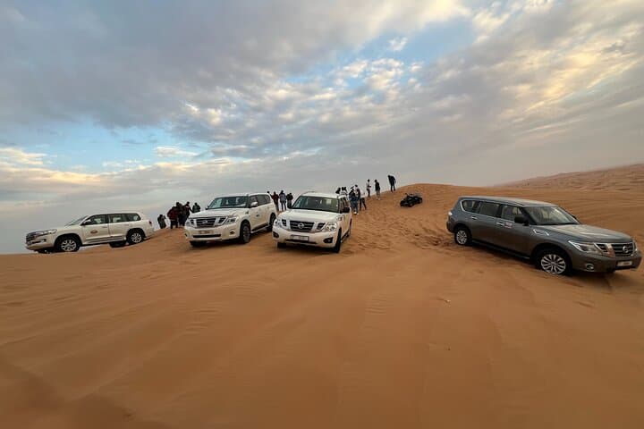 Dubai Red Dune Desert Safari: Camel Ride, Sandboarding & BBQ in Lahbab