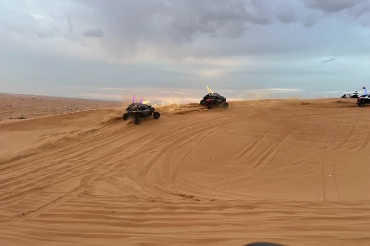 Dubai Red Dune Desert Safari: Camel Ride, Sandboarding & BBQ in Lahbab photo 3
