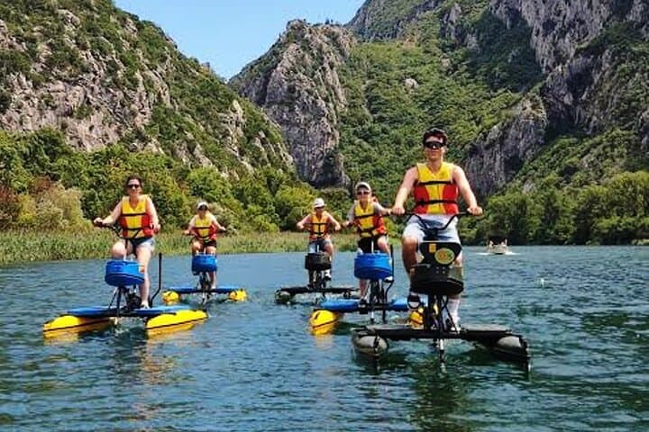 Cetina River Waterbike Safari in Omiš — World’s First Waterbike Tour