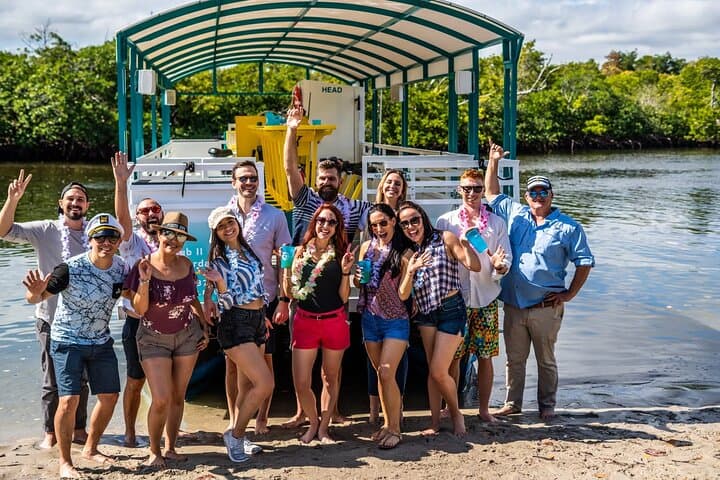 Clearwater Island Hop & Dolphin Watch: Boat Tour with Beach Swim photo 1