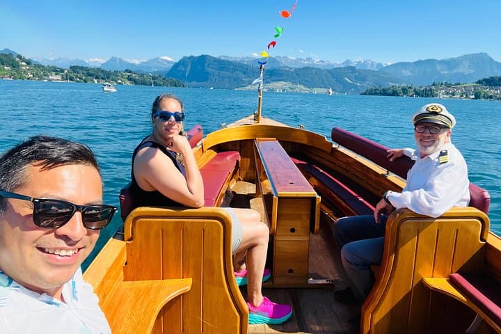 Private Motor Yacht on Lake Lucerne: Historic 1926 Cruise with Alpine Views photo 2