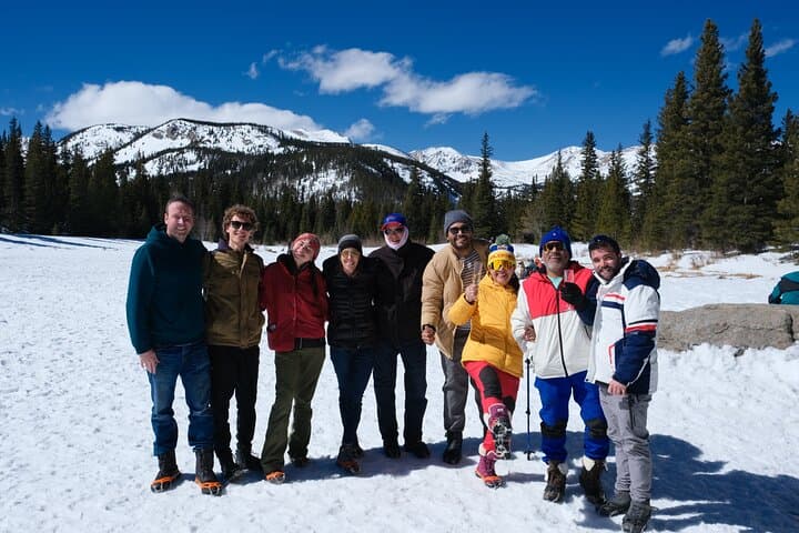 Guided Snowshoeing from Denver to Rocky Mountain Alpine Lakes and Historic Ranches photo 1