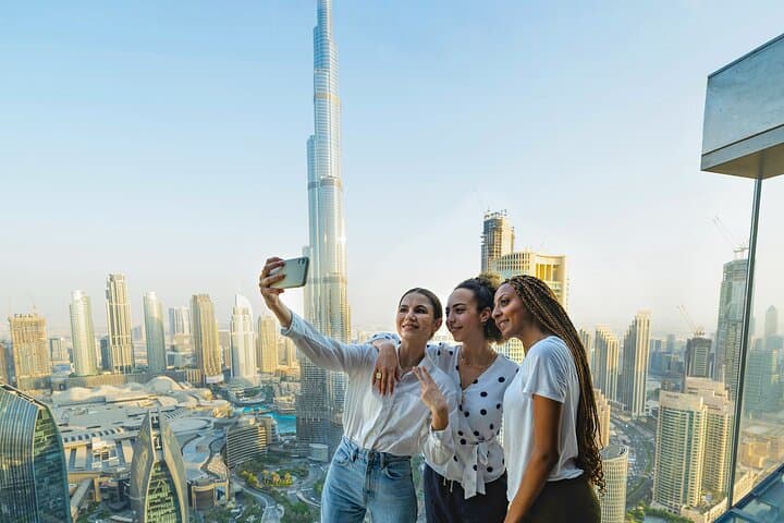 Sky Views Dubai Observation Deck & Glass Slide — Downtown Burj Khalifa Views