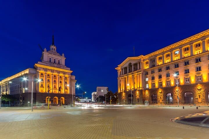 Sofia After Dark: Panoramic Night Tour with Traditional Dinner & Folklore Show photo 2