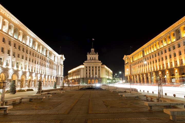 Sofia After Dark: Panoramic Night Tour with Traditional Dinner & Folklore Show photo 3