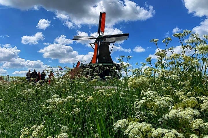 E‑Bike the Waterland Polders: Fishermen Villages, Windmills & Cheese Tasting