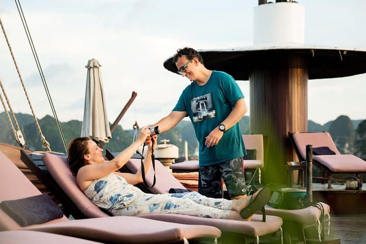 3-Day Halong Bay Cruise from Hanoi — Kayaking, Caves & Island Beaches photo 3