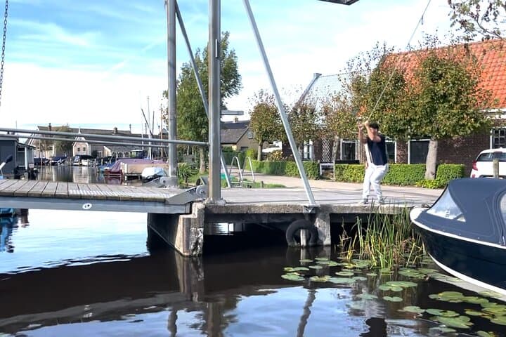 Interactive Sailing Day on the Kagerplassen: Sail Polders, Bridges & Windmills