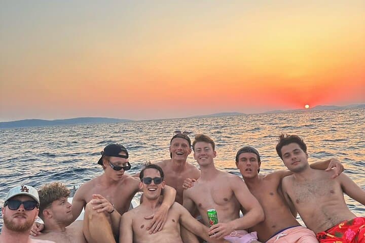 Split Sunset Boat Tour with Music, Swim & Wine photo 3