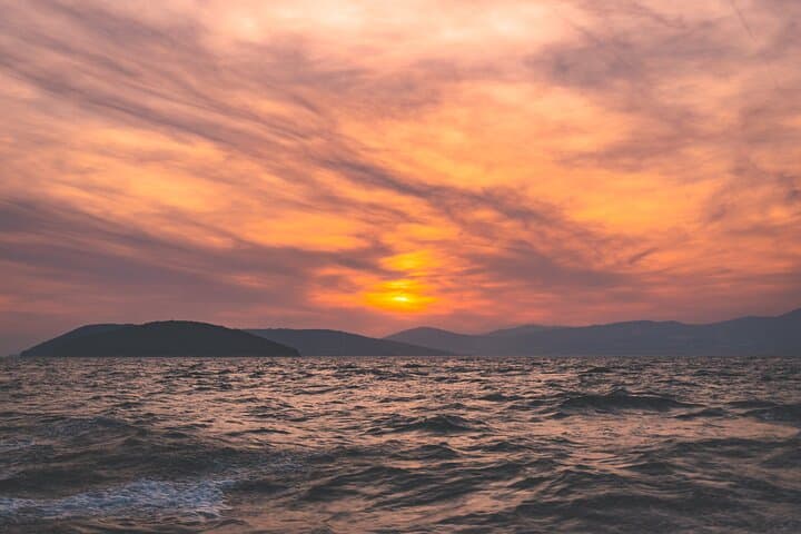 Split Sunset Boat Tour with Music, Swim & Wine photo 6